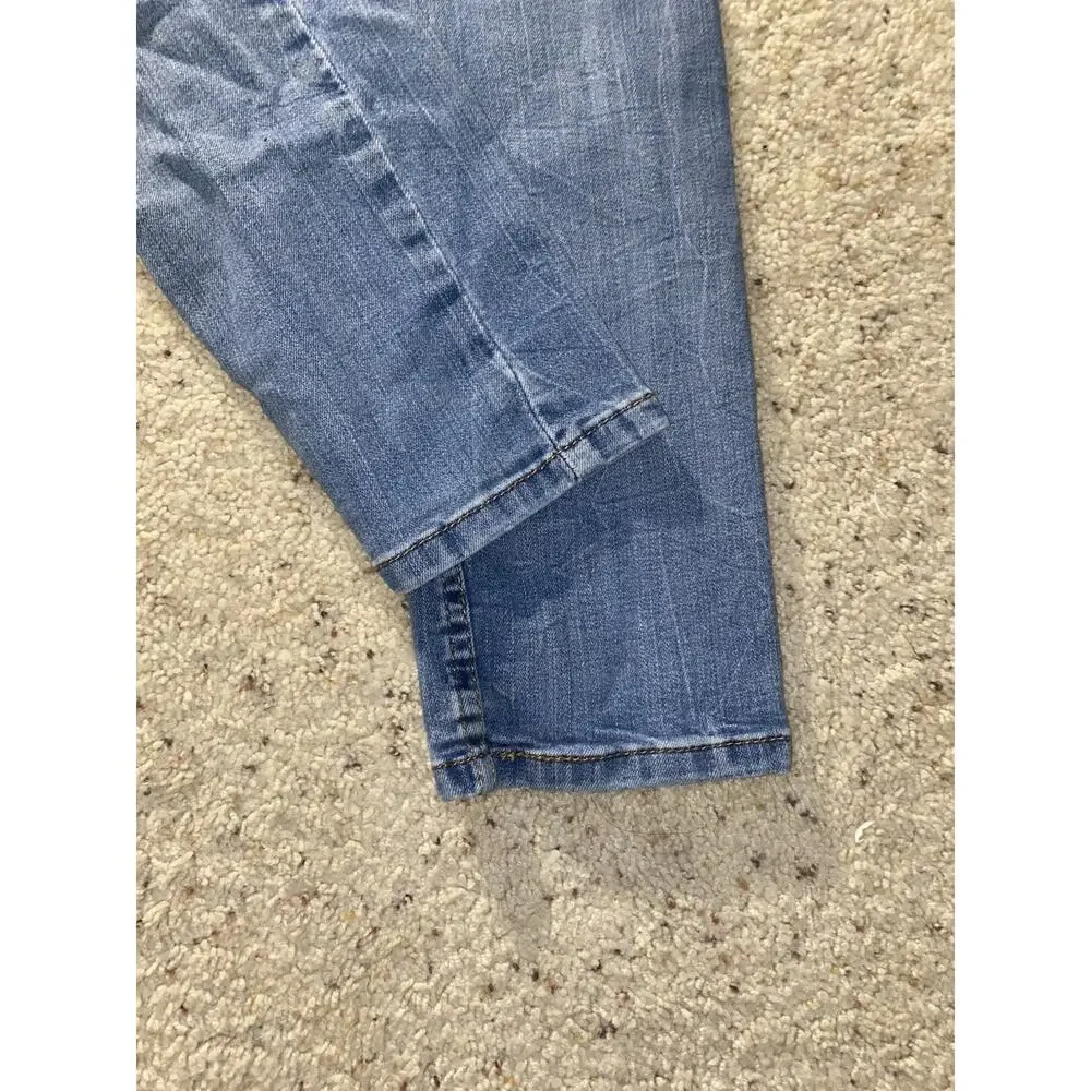 Levi's 510 Mens 30 x 32 Light Wash Blue Stretch Denim Skinny Jeans Slim Fit